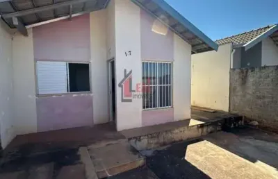 Casa para venda em presidente prudente, residencial santo expedito, 2 dormitórios, 1 banheiro, 2 vagas