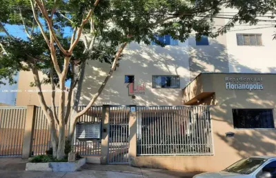 Apartamento para venda em presidente prudente, edificio residecial florianopolis, 2 dormitórios, 1 banheiro, 1 vaga