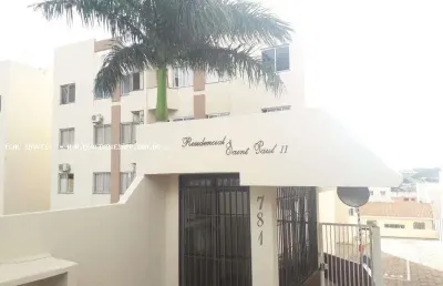 Apartamento para locação em presidente prudente, edificio saint paull ii, 3 dormitórios, 1 banheiro, 1 vaga