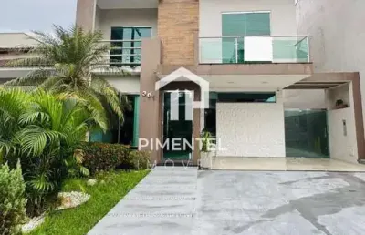 Residencial tapajós | casa duplex | 04 suítes | semi mobiliada