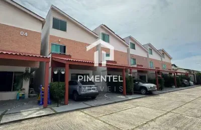 Condomínio amsterdam village - flores/ mobiliada / 191m²/ casa triplex