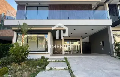 Residencial renaissance - chapada | casa nova 400 m² com suíte térrea e área gourmet