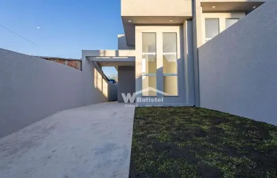 Casa com 3 dormitórios à venda, 60 m² por r$ 410.000 - jardim alvorada - colombo/pr