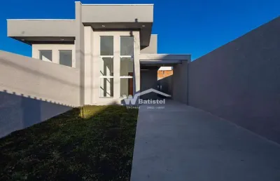 Casa com 3 dormitórios à venda, 60 m² por r$ 410.000,00 - jardim alvorada - colombo/pr