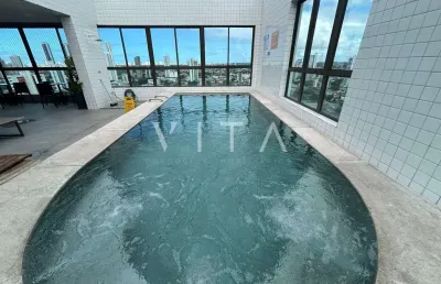 Conforto e localização privilegiada na madalena – 2 quartos com lazer completo