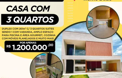 Casa em condomínio fechado com 3 quartos à venda na Avenida das Américas, 2772, Parque das Nações, Parnamirim