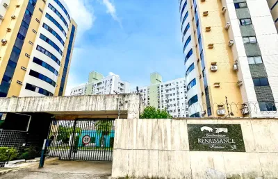 Excelente apartamento no condomínio renaissance premiere, excelente localização próx a av. abel cabral