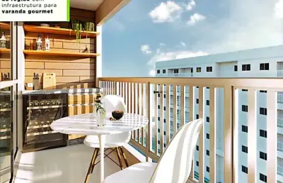 Otima localizacao em paulista / apartamento com 02 quartos (1 suíte)  com varanda