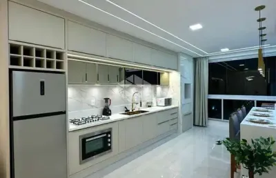 Apartamento  novo com vista mar 2 dormitórios / suite  itapema/perequê