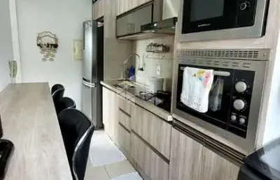 Apartamento com 2 quartos/ dormitórios em biguaçu sc, bairro fundos á venda por r$ 215.000,00