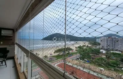 Apartamento pé na areia à venda 2 dormitórios 2 banheiros 2 vagas em bertioga/sp