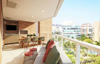 Apartamento novo com 3 dormitórios à venda em riviera de são lourenço - bertioga