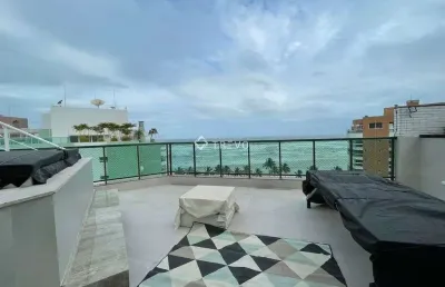 Cobertura duplex com 6 dormitórios de frente para o mar à venda em riviera