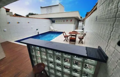 Casa à venda 3 dorm, 3 wc, 2 vagas, 180 m² por r$ 800.000,00 em bertioga/sp