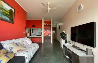 Apartamento à venda 2 dorm, 1 wc, 1 vaga a 200 metros da praia em bertioga/sp