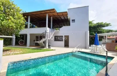 Casa em condomínio fechado à venda 6 dorm, 4 wc, 7 vagas em bertioga/sp