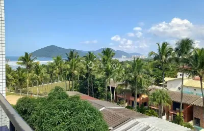Cobertura duplex à venda, vista para o mar, 3 dorm/5 wc/2vagas em bertioga/sp