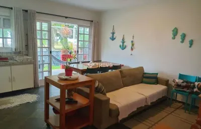 Casa em villagio pé na areia à venda, 2 dorm, 2 wc, 1 vaga em bertioga/sp
