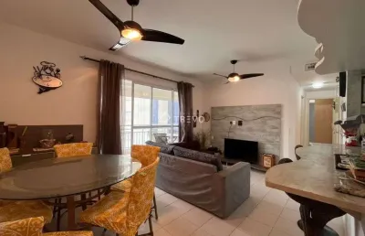 Apartamento a 50 metros da praia à venda 3 dorm, 3 wc, 2 vagas em bertioga/sp
