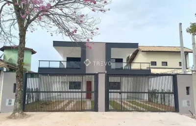 Casa assobradada 3 dorm/4 wc/2 vagas em bertioga/sp