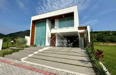 Casa alto padrão com 3 dormitórios à venda, 310 m² por r$ 2.150.000 - inoã - maricá/rj