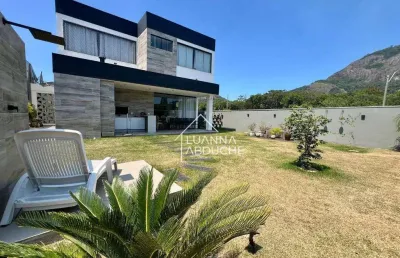 Casa com 4 dormitórios à venda, 290 m² por r$ 1.690.000,00 - alphaville maricá 1 - maricá/rj