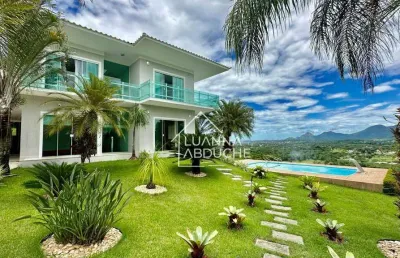 Casa em maricá à venda, com 3 dormitórios , 278,55m², por r$ 1.550.000 - ubatiba - maricá -rj
