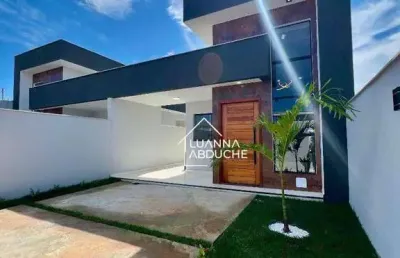 Casa com 3 dormitórios à venda, 100 m² por r$ 550.000,00 - jardim atlântico leste (itaipuaçu) - maricá/rj