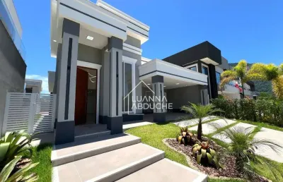 Casa com 3 dormitórios à venda, 200 m² por r$ 1.280.000,00 - alphaville maricá 1 - maricá/rj