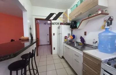 Apartamento 2 quartos/ garagem coberta - campinas - são josé - sc