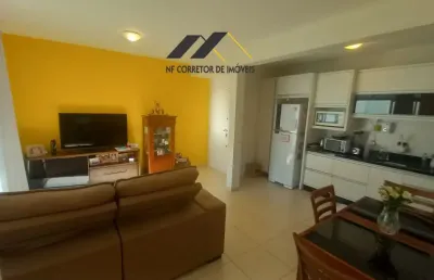Apartamento 64m² 2 quartos/sac. c/chur.  garagem/ bela vista