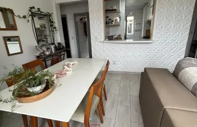 Apartamento de 2 dormitórios/ vaga / excelente posição solar- campinas - são josé-sc