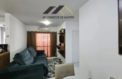 Apto. 2 quartos(1 suíte)/ sac. chur./ vaga coberta - barreiros