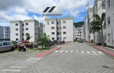 Apartamento 2 quartos c/ vaga estac. - fundos - biguaçu