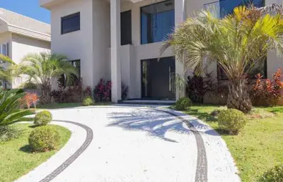 Casa nova, mobiliada, de alto padrão à venda no tamboré 3, alphaville