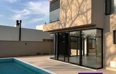 Casa de alto padrão, nova, para venda no genesis 2, alphaville