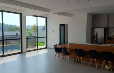 Casa semi mobiliada para locação no genesis 1, alphaville