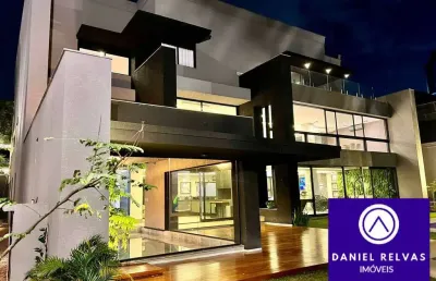 Maravilhosa casa de alto padrão para venda no residencial 2, alphaville