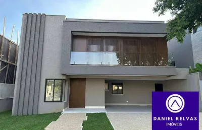 Casa terrea, nova, com 4 suítes para venda no genesis ii, alphaville