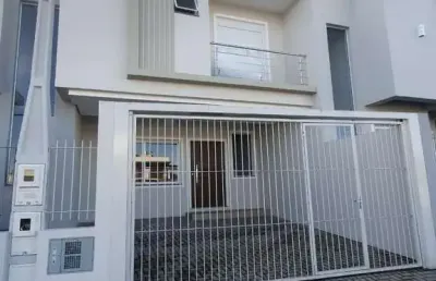 Casa para venda em canoas, nossa senhora das graças, 3 dormitórios, 1 suíte, 3 banheiros, 2 vagas