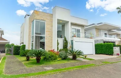 Casa em condomínio para venda em canoas, nossa senhora das graças, 4 dormitórios, 3 suítes, 5 banheiros, 4 vagas