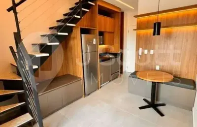 Studio duplex novo com 29m2 completo para locação - be urban brookilin