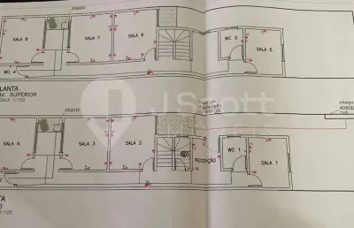 Ótimo sobrado comercial todo reformado - jardim marajoara