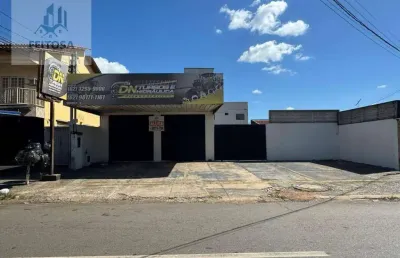 Galpão para alugar, 300 m² por r$ 4.300,00/mês - parque oeste industrial - goiânia/go