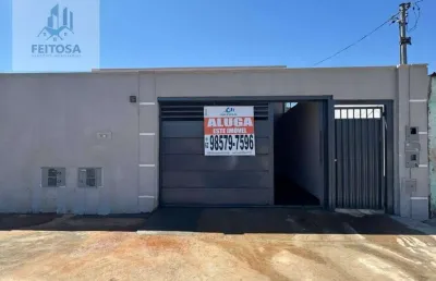 Casa 2/4 com suíte, nova ,área const.120 m² por r$ 2.335/mês - jardim europa - goiânia/go