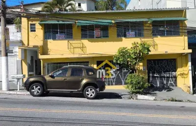 Casa residencial com 2 quartos e 2 salões comerciais independentes à venda, 230 m² e 1 vaga de garagem por r$ 1.195.000 - umuarama - osasco/sp.