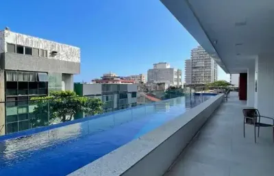 Apartamento com 1 quarto para alugar na rua afonso celso, barra, salvador, 49 m2 por r$ 6.000