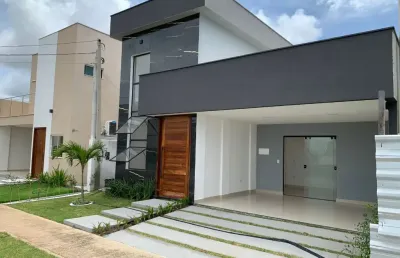 Venda casa no condomínio ecoville 2 com 120m², 3/4 com 03 suítes 1 c/closet