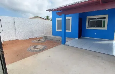 Venda de casa extremoz, 70 m² com 3/4 sendo uma suíte, parque das camélias extremoz/rn
