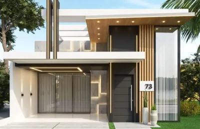Venda de casa com 3/4 - duas suítes, espaço gourmet - cond. nova york – parnamirim/rn